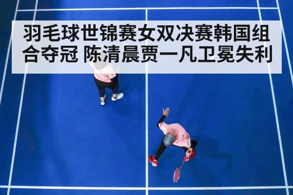 羽毛球世锦赛女双决赛韩国组合夺冠 陈清晨贾一凡卫冕失利